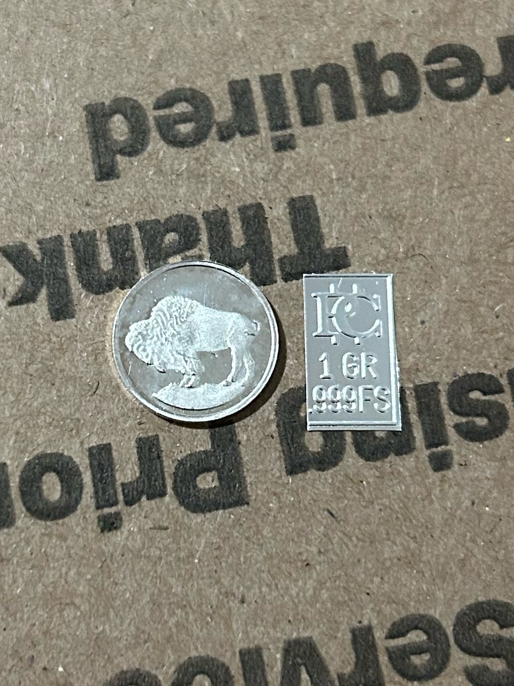 1 Gram Buffalo 🦬 Fine Silver Coin .999